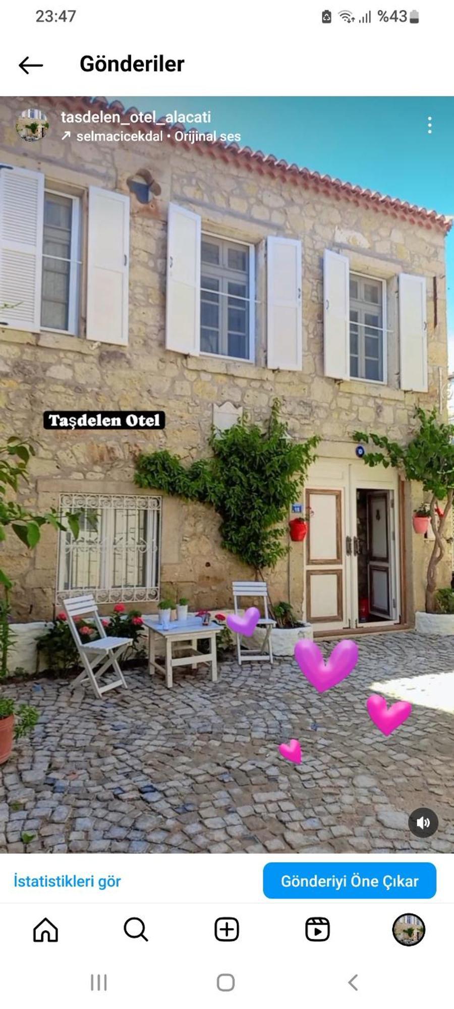 Tasdelen Hotel Alaçatı Exterior foto